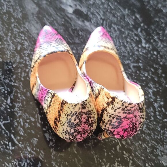 BRAND NEW SHOEDAZZLE STYLISH  MULTICOLOR STILETTO HEELS PUMP - Picture 5 of 16